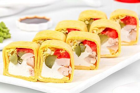 Тортилья с курицей