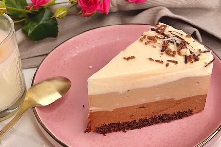 Пирожное Три шоколада