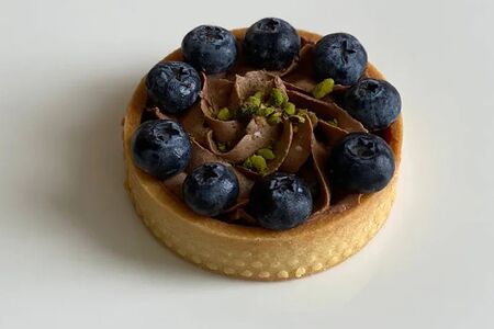 Тарт шоколадный из нежного песочного теста