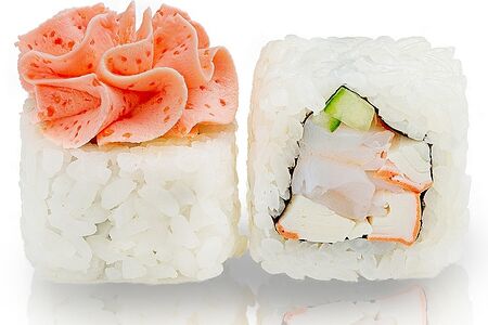 Ролл Лава с креветкой