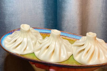 Хинкали с говядиной и свининой