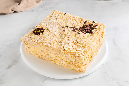 Торт Наполеон с заварным кремом