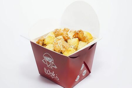 Курица с яблоками в лимонном соусе