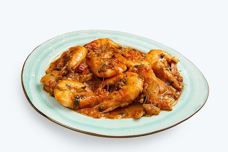 Креветки Афонские Фламбе