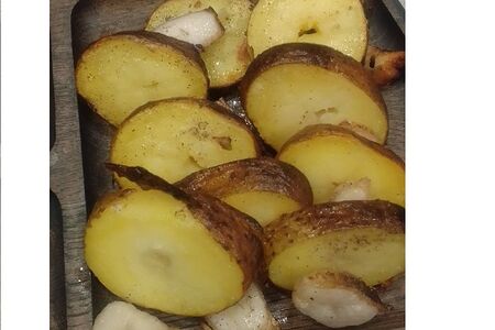 Картофель с курдюком (плеч)