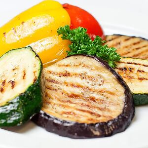 Печеные овощи на гриле