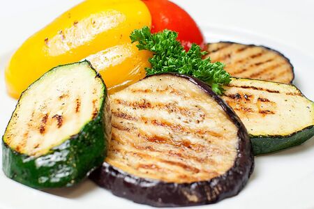 Печеные овощи на гриле