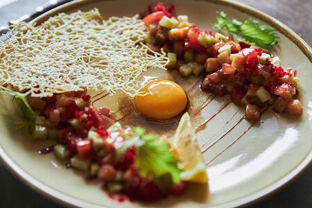 Тартар из лосося