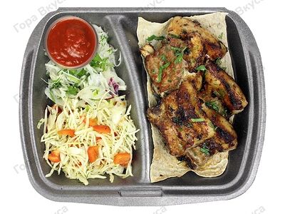 Ребра свинины на углях (гарнир2)