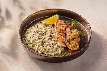 Тигровые креветки гриль