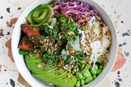 Боул овощной