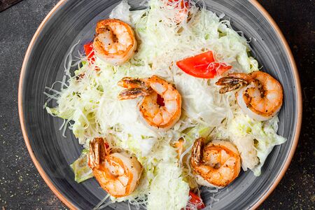 Цезарь с креветками