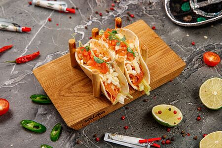 Тако с цыпленком