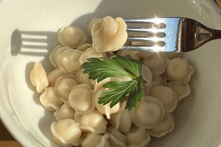 Мини-пельмени с индейкой