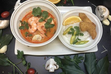 Суп №268 Том Ям с креветкой