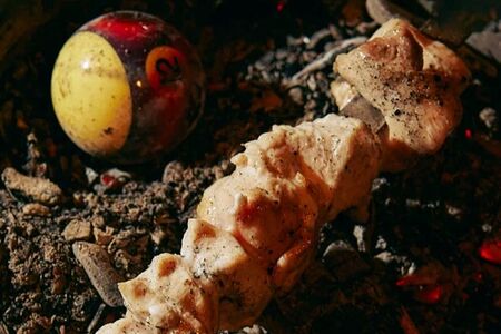 Шашлык из курицы халяль