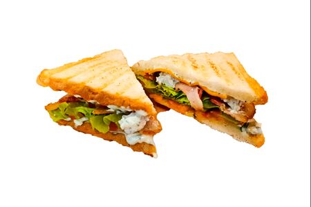 Сэндвич с беконом и яйцом