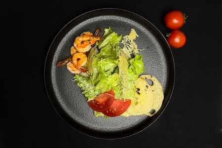 Цезарь с креветками