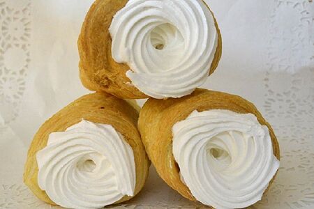 Трубочка белковая