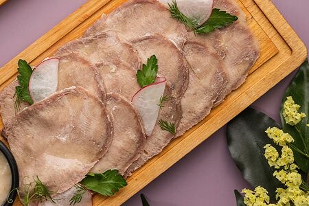 Говяжий язык с хреном