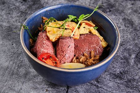 Пекинский рис с говядиной