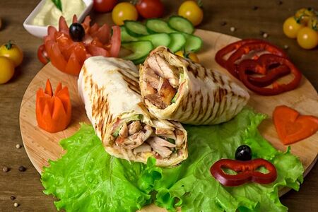 Шаурма Вид №2 средняя