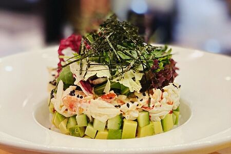 Поке с крабом