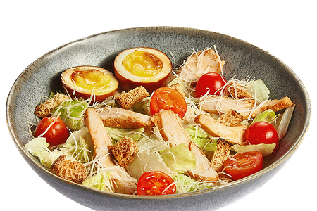 Цезарь по-азиатски с курицей