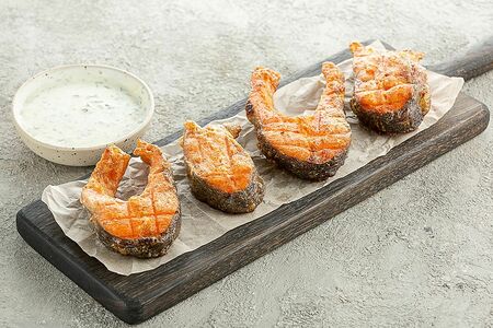 Форель на углях