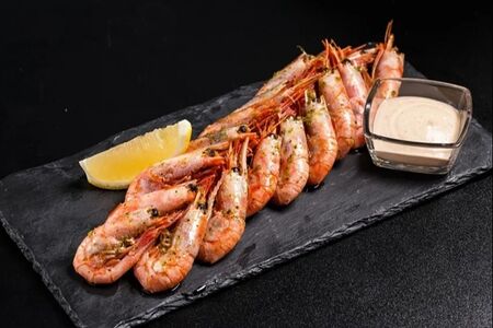 Креветки магаданские отварные