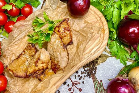 Свиная мякоть на мангале