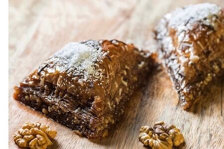 Баклава треугольник шоколадный