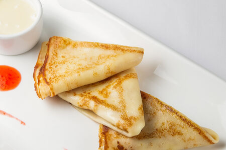 Блинчики со сгущенным молоком