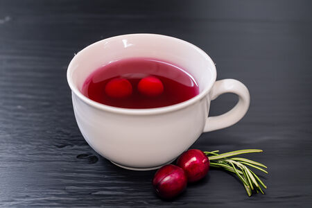 Вишневый чай с розмарином