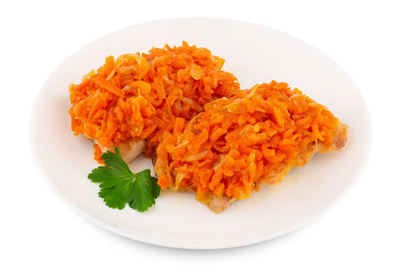 Горбуша под маринадом