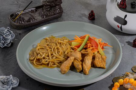 Китайская курочка в остром соусе