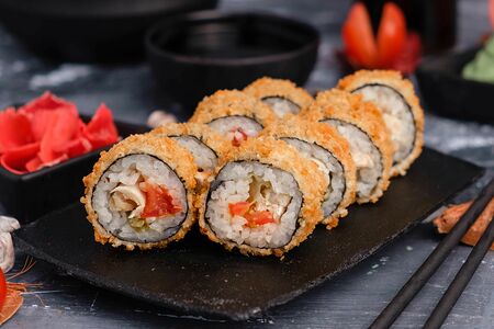 Ролл Калифорния темпура