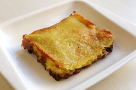 Запеканка картофельная с мясным фаршем