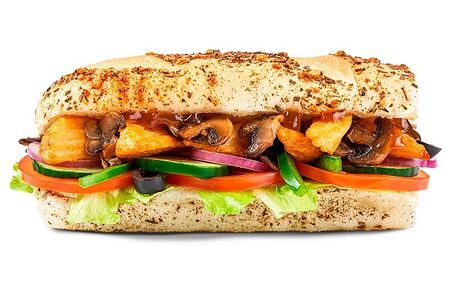 Сэндвич Картошка с грибами