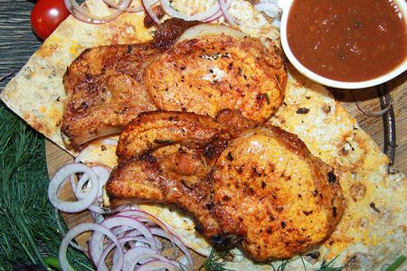 Шашлык из cвинoй корейки