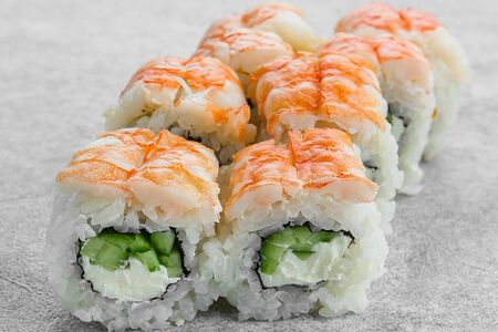 Ролл Филадельфия с креветкой