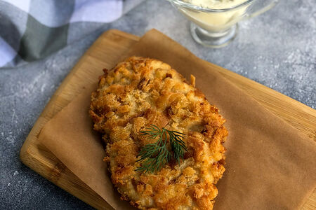 Шницель по-столичному