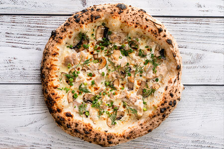 Курица и грибы