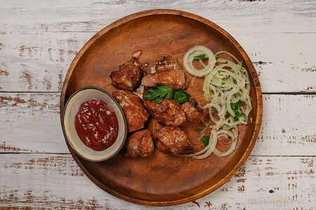 Шашлык из cвинoй шейки