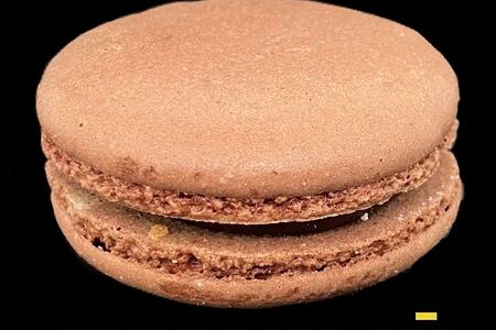 Макаруны темный шоколад