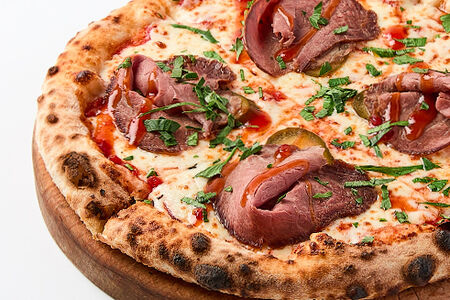 Мини-пицца мясная