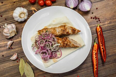 Люля-кебаб из курицы