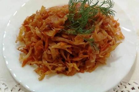 Тушеная капуста