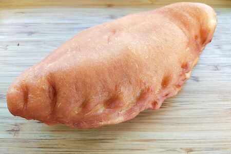 Сосиска с картофелем в тесте