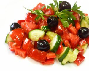 Салат Греческий постный